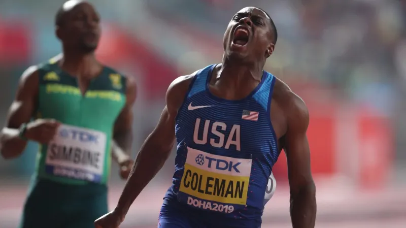 Finále běhu na 100 m