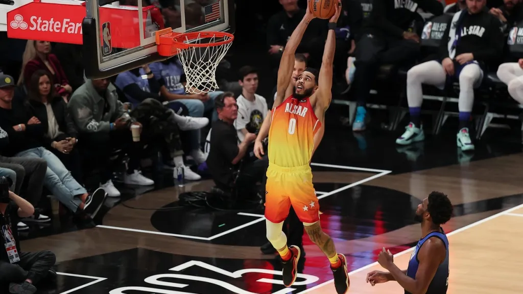 Jayson Tatum v Utkání hvězd NBA