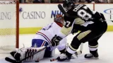 Sidney Crosby a Jaroslav Halák