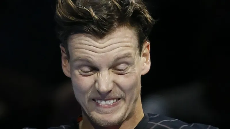 Tomáš Berdych po utkání s Novakem Djokovičem