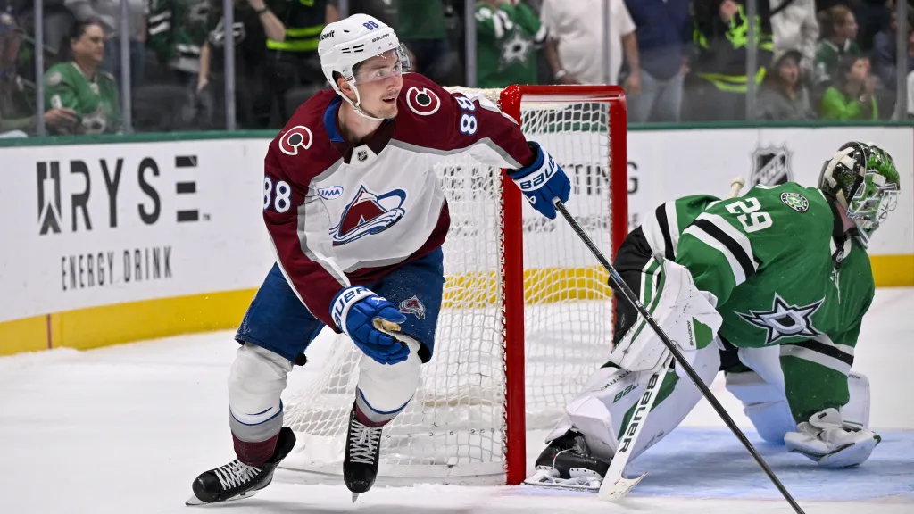 Martin Nečas v utkání proti Dallasu