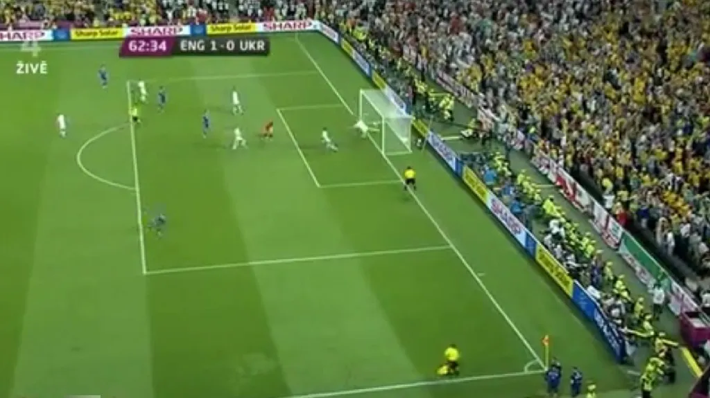 Utkání Anglie - Ukrajina