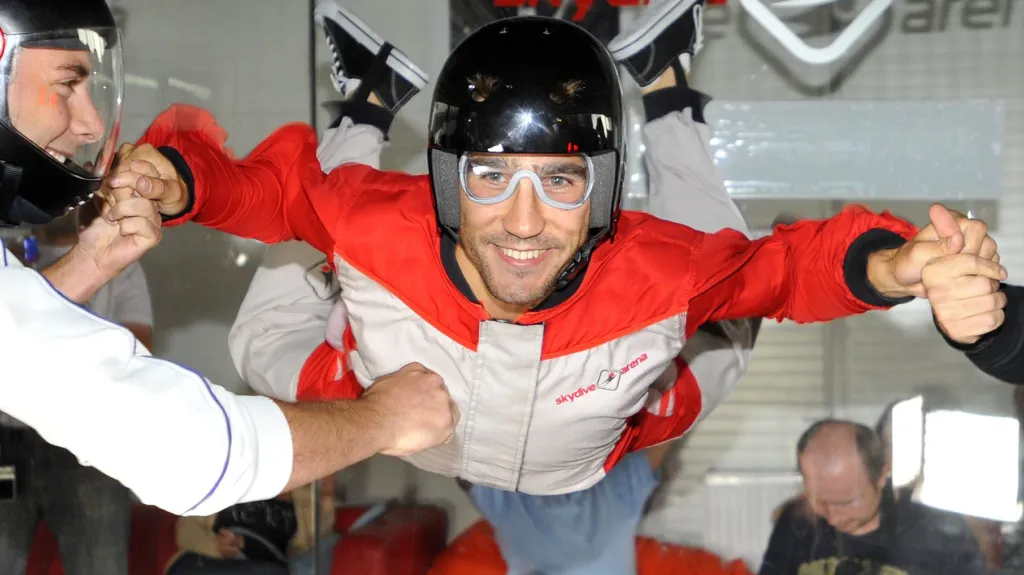 Zlatý Svoboda na vzduchovém polštáři