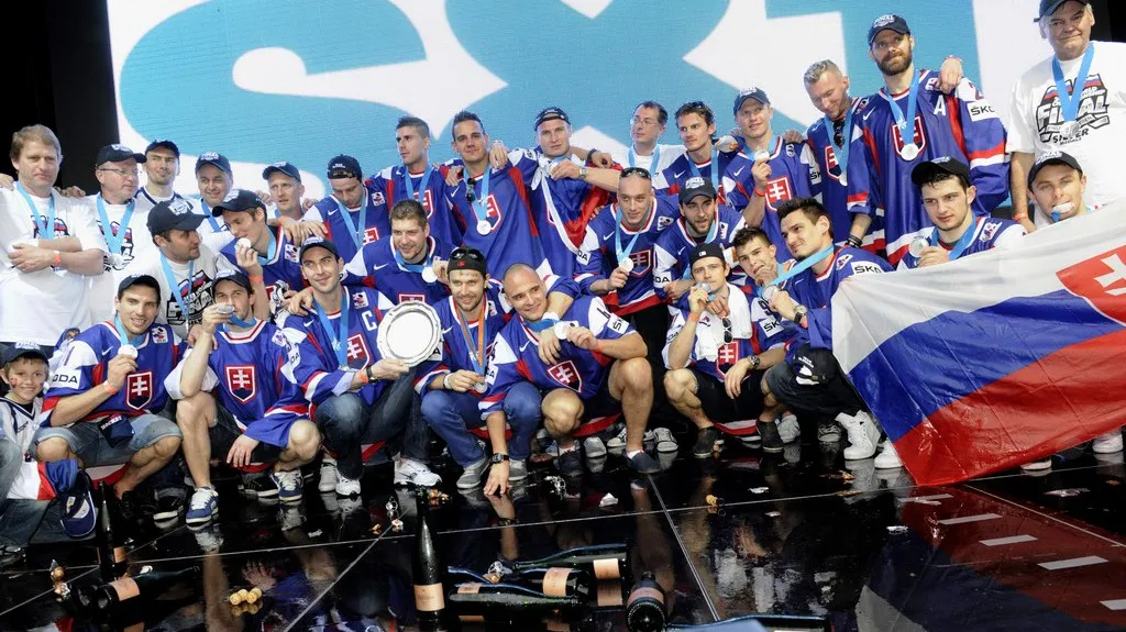 Stříbrný slovenský tým