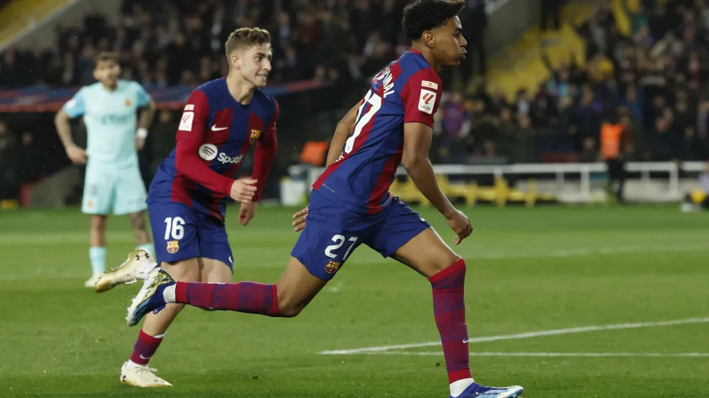 Lamine Yamal z Barcelony