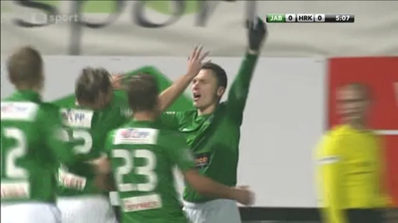 Jablonec - Hradec Králové 1:0 (6.Lafata)