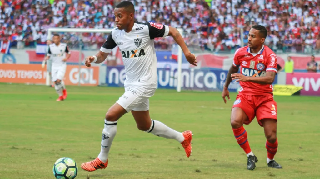 Robinho v dresu Atlética Mineiro