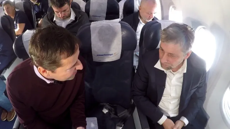 Exkluzivní rozhovor s koučem Josefem Jandačem na cestě do Finska