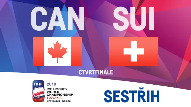 Sestřih utkání Kanada – Švýcarsko