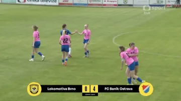 Sestřih utkání Lokomotiva Brno – FC Baník Ostrava