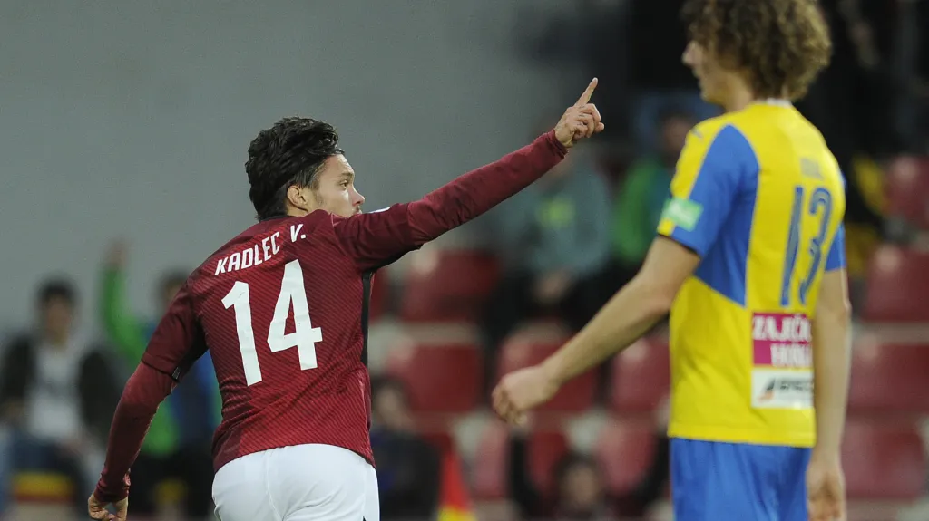 Radující se Václav Kadlec