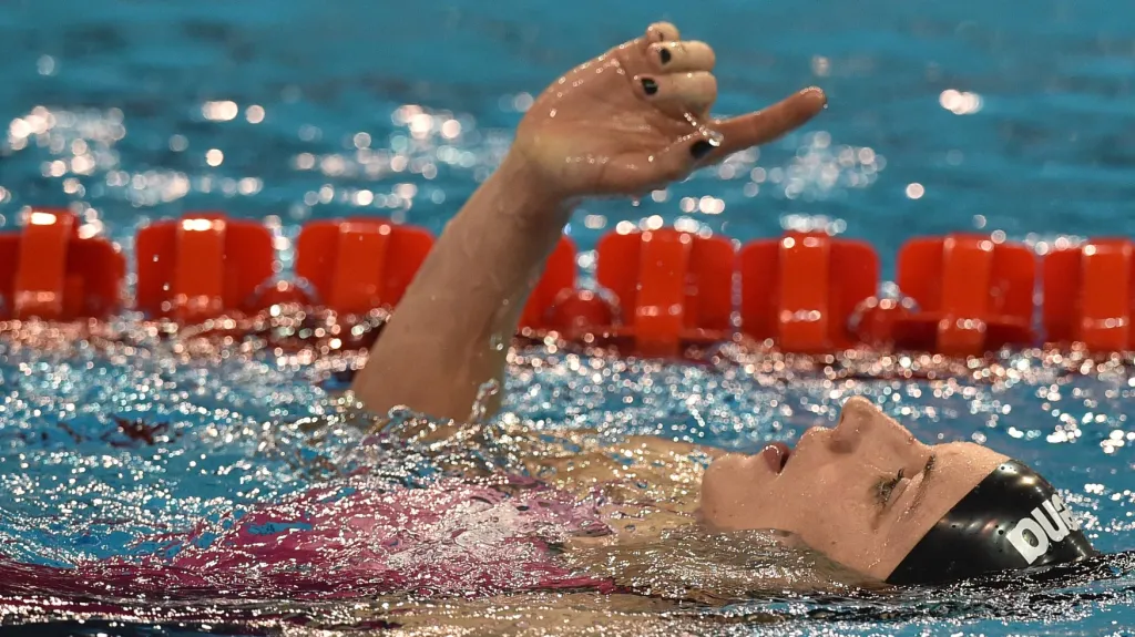 Světová šampionka a rekordmanka Katinka Hosszú