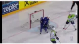 Gól v utkání Francie - Slovinsko: Roussel - 3:0 (45. min.)