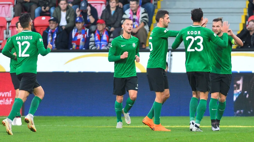 Radost hráčů Příbrami