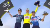 Vítězný ceremoniál po 21. etapě Tour de France