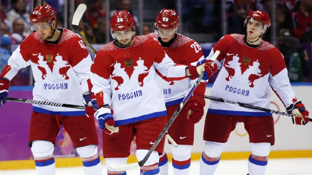 Smutní hokejisté Ruska