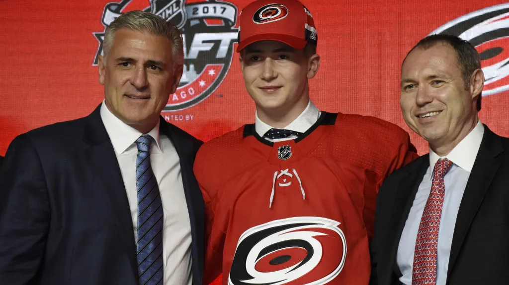 Martina Nečase si v draftu vybrala Carolina