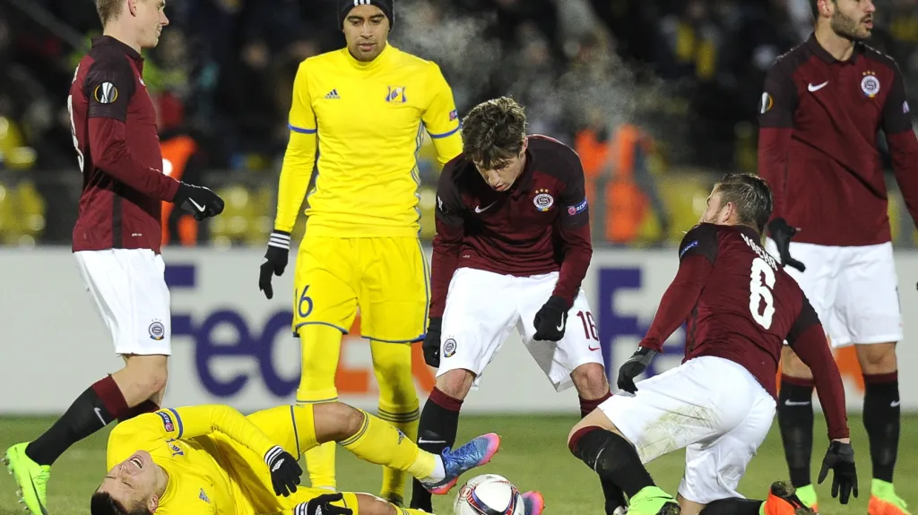 Utkání FK Rostov - Sparta Praha