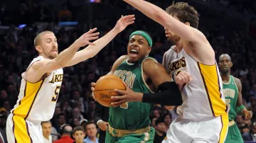 Utkání LA Lakers - Boston