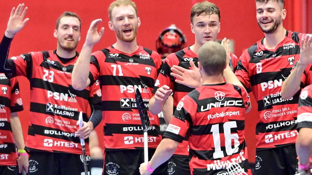 Florbalisté Tatranu Střešovic zatím prochází superligou bez prohry