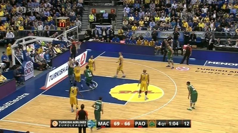 Basketbalisté Maccabi porazili Panathinaikos