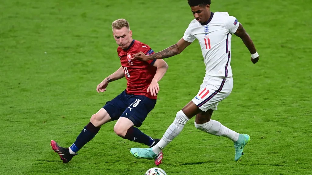 Petr Ševčík a Marcus Rashford