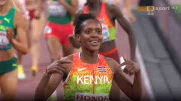 Finále běhu žen na 1500 m