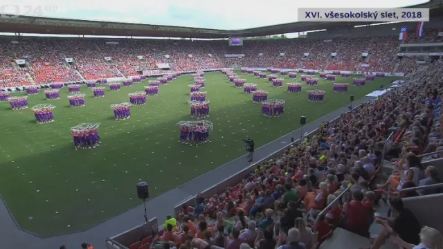 Na sletu se představí 20 tisíc cvičenců