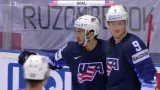 Gól v utkání USA - Finsko: Gaudreau - 2:0 (11. min.)