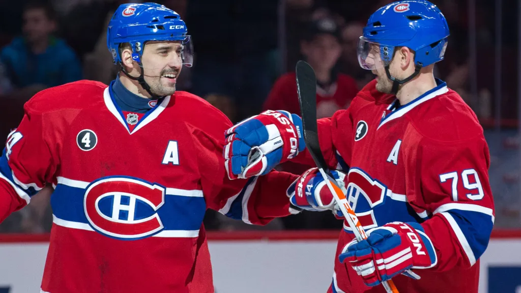 Tomáš Plekanec (vlevo)