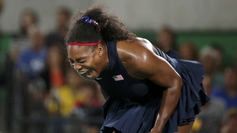 Williamsová během utkání se Svitolinovou