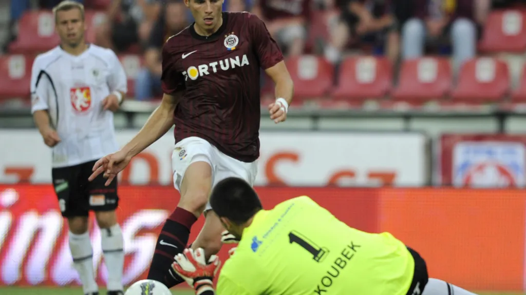 Jakub Podaný v dresu Sparty