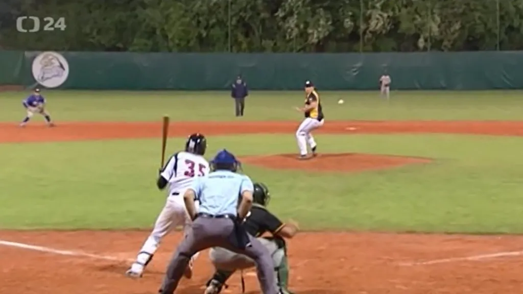 Baseballisté porazili výběr mezinárodních hráčů hrajících v Evropě