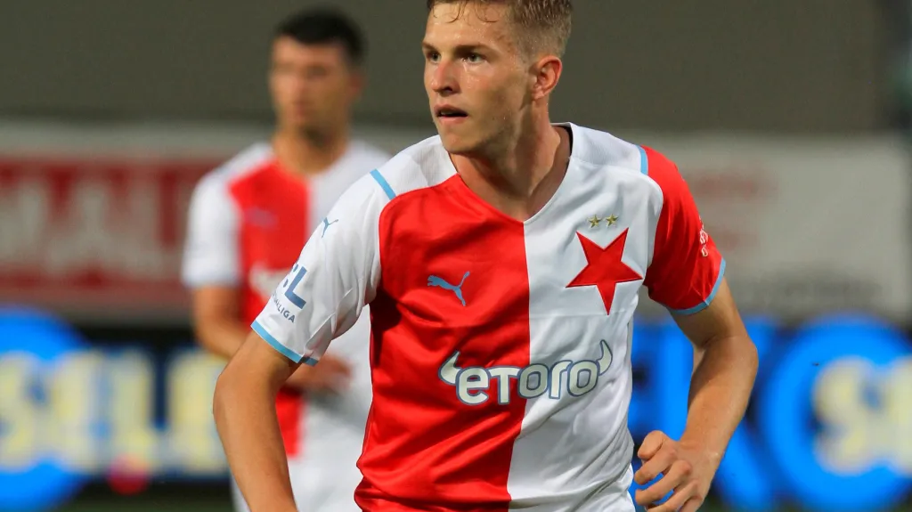 David Zima v dresu Slavie