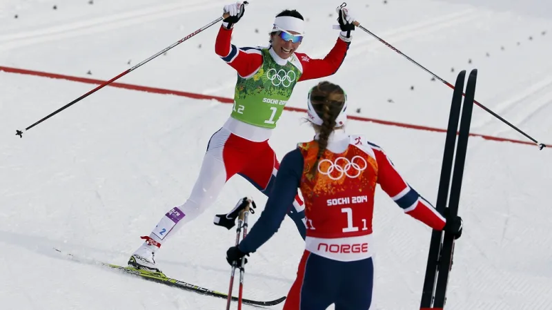 Norské vítězky týmového sprintu dvojic