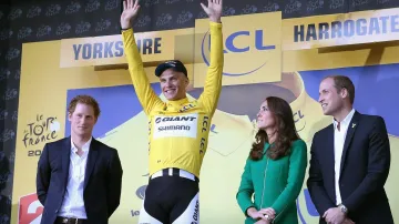 První držitel žlutého dresu na Tour 2014 Marcel Kittel