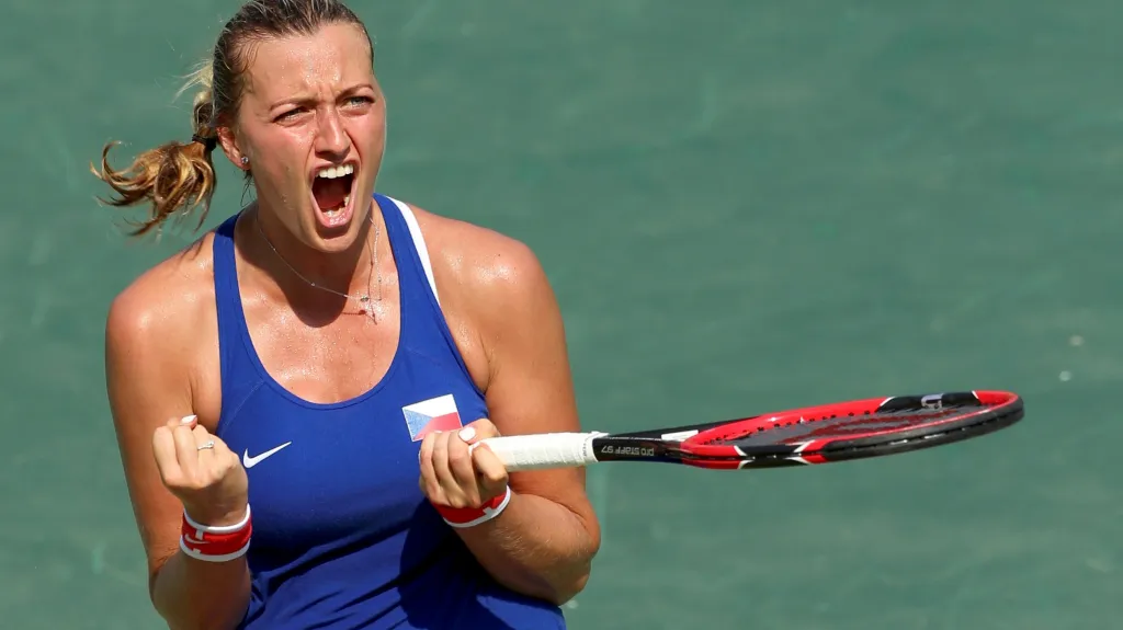 Slavící Petra Kvitová