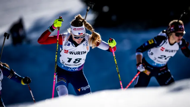 Sestřih závodu smíšených štafet v Oslu