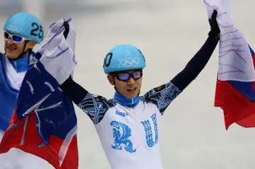 Ruský rychlobruslař Viktor Ahn