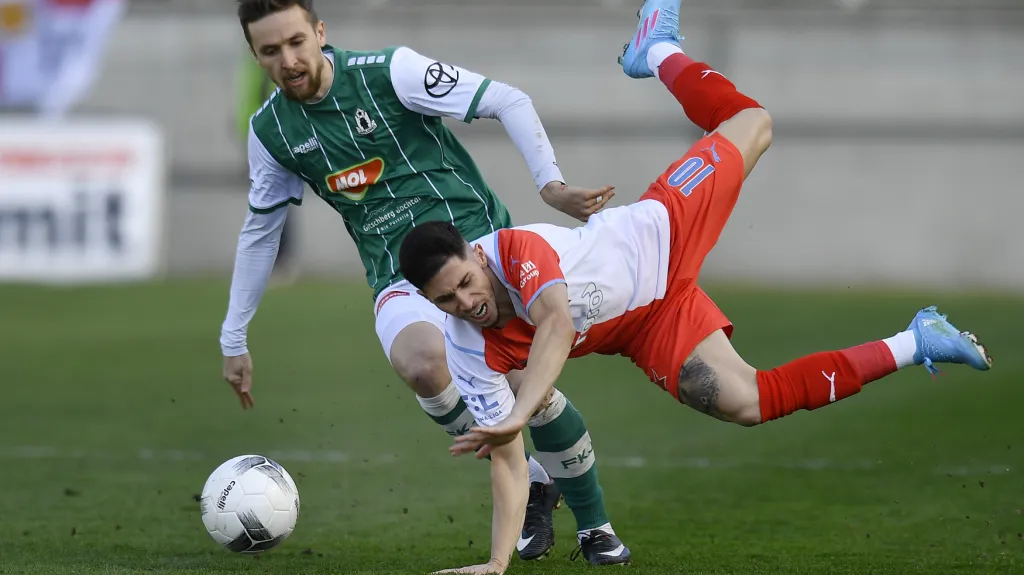Utkání Jablonec - Slavia