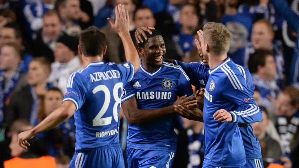 Radost hráčů Chelsea