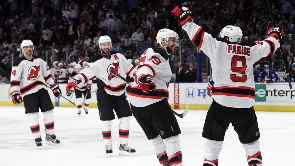 Radost hokejistů New Jersey
