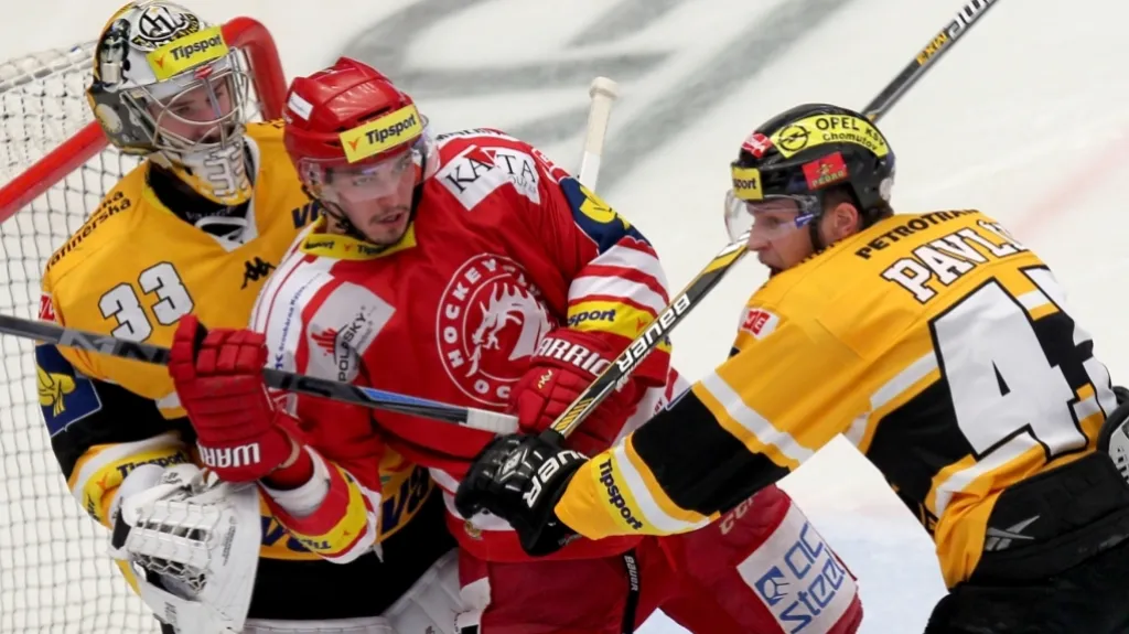 Utkání Třinec - Litvínov