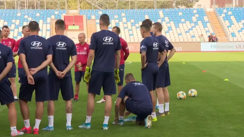 Reprezentanti se připravují v Kosovu na důležitý duel kvalifikace