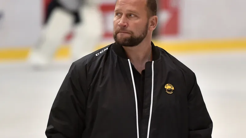 Šéf klubu a trenér Litvínova Jiří Šlégr