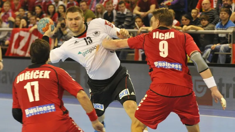 Sestřih kvalifikačního utkání házenkářů Česko - Německo