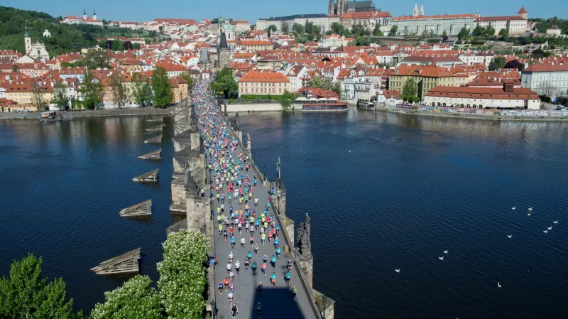 Ve 22. ročníku Pražského maratonu triumfoval Cherono