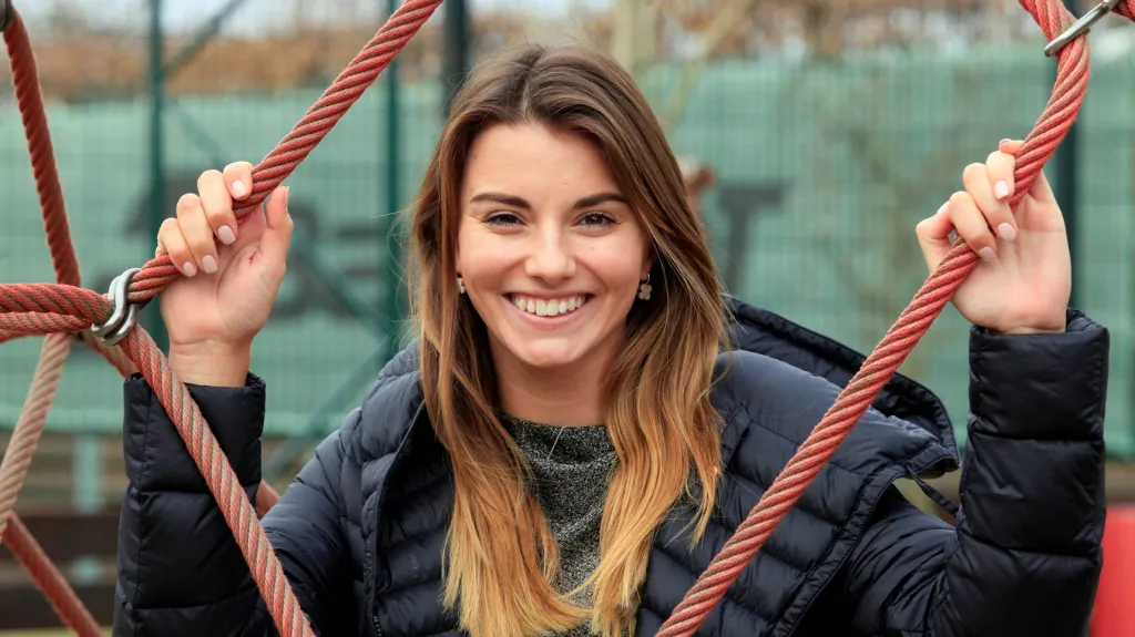 Golfistka Klára Spilková