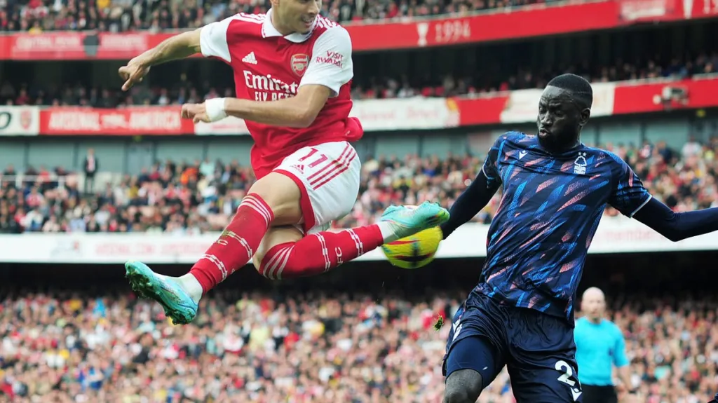 Utkání Arsenal - Nottingham