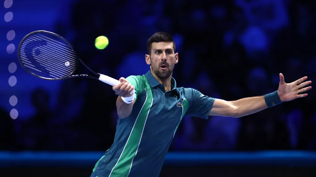 Novak Djokovič na Turnaji mistrů